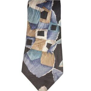 5/$25 Zylos Machado Contemporary Geometric Silk Men's Tie